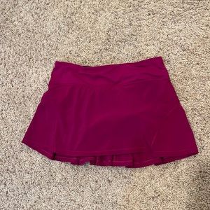 Lulu lemon tennis skirt size 6 regular